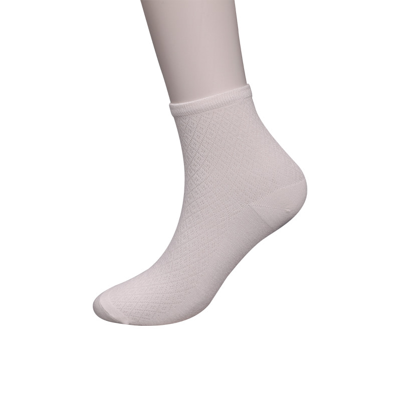 নরম বাঁশের ফাইবার নাইলন ব্যাগ, পাতলা ছোট হীরার ক্যাজুয়াল মহিলাদের মোজা, হাতে সেলাই করা মহিলাদের মোজা WSD1689