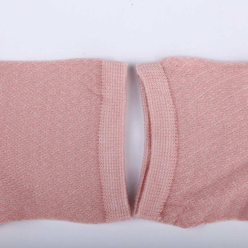 নরম বাঁশের ফাইবার নাইলন ব্যাগ, পাতলা ছোট হীরার ক্যাজুয়াল মহিলাদের মোজা, হাতে সেলাই করা মহিলাদের মোজা WSD1689