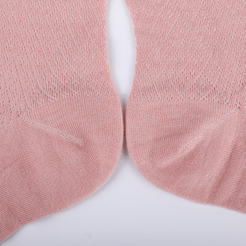 নরম বাঁশের ফাইবার নাইলন ব্যাগ, পাতলা ছোট হীরার ক্যাজুয়াল মহিলাদের মোজা, হাতে সেলাই করা মহিলাদের মোজা WSD1689