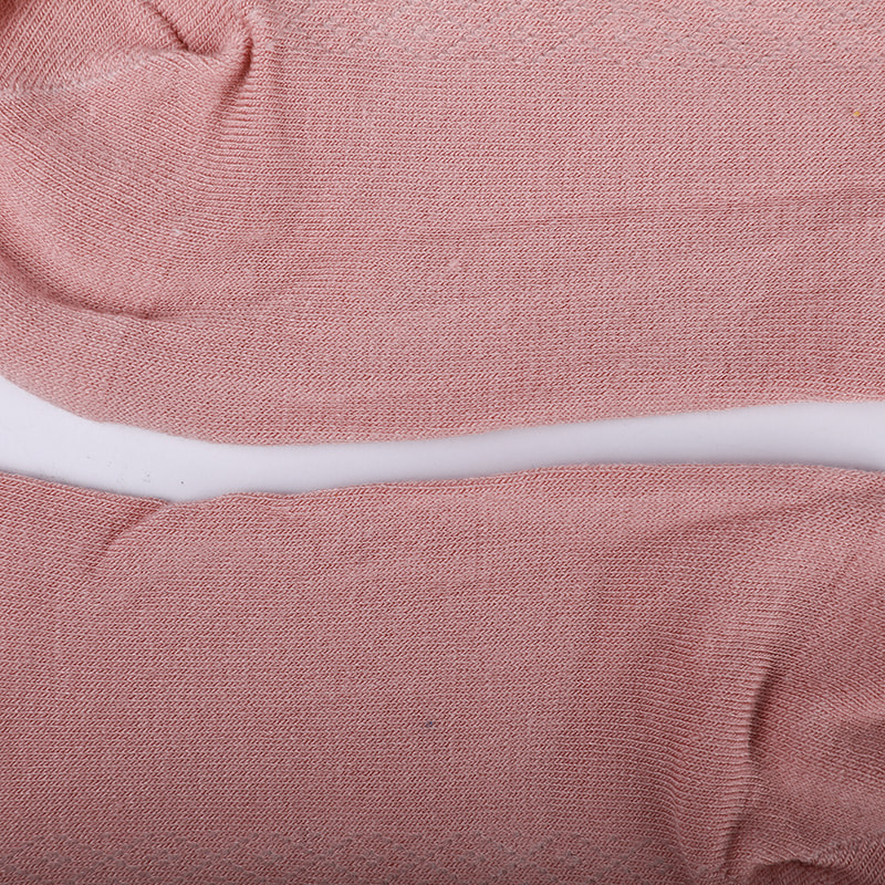 নরম বাঁশের ফাইবার নাইলন ব্যাগ, পাতলা ছোট হীরার ক্যাজুয়াল মহিলাদের মোজা, হাতে সেলাই করা মহিলাদের মোজা WSD1689