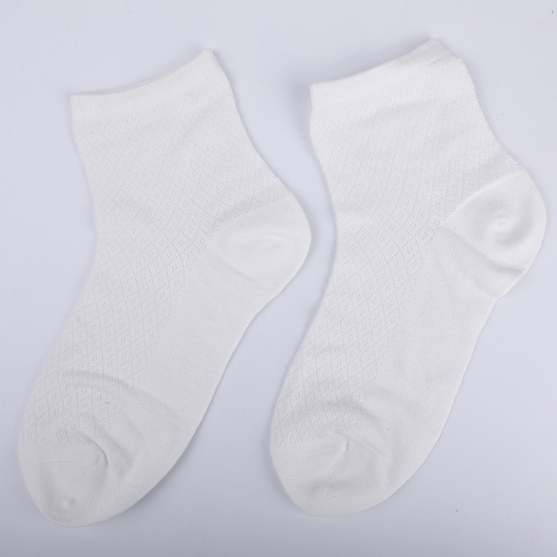 নরম বাঁশের ফাইবার নাইলন ব্যাগ, পাতলা ছোট হীরার ক্যাজুয়াল মহিলাদের মোজা, হাতে সেলাই করা মহিলাদের মোজা WSD1689