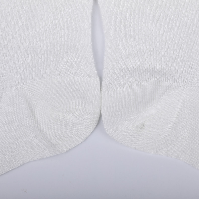 নরম বাঁশের ফাইবার নাইলন ব্যাগ, পাতলা ছোট হীরার ক্যাজুয়াল মহিলাদের মোজা, হাতে সেলাই করা মহিলাদের মোজা WSD1689