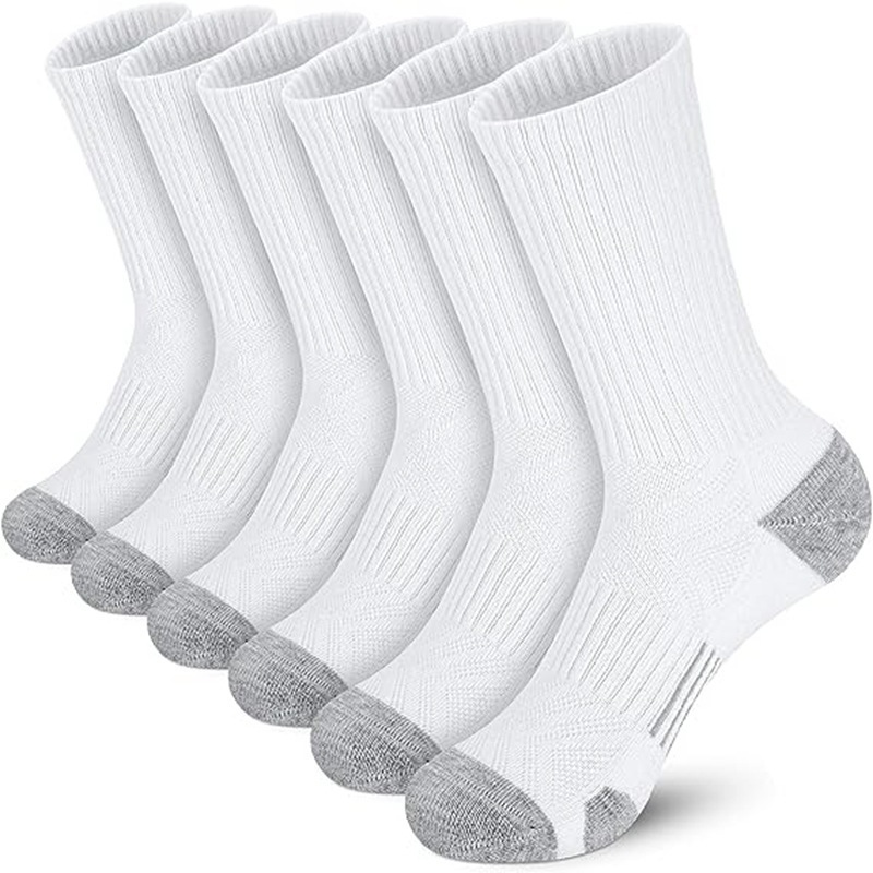 Men's Custom Logo Crew Training Sport Socks